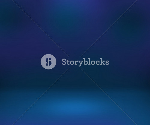 Empty Spotlight Blue Room Background