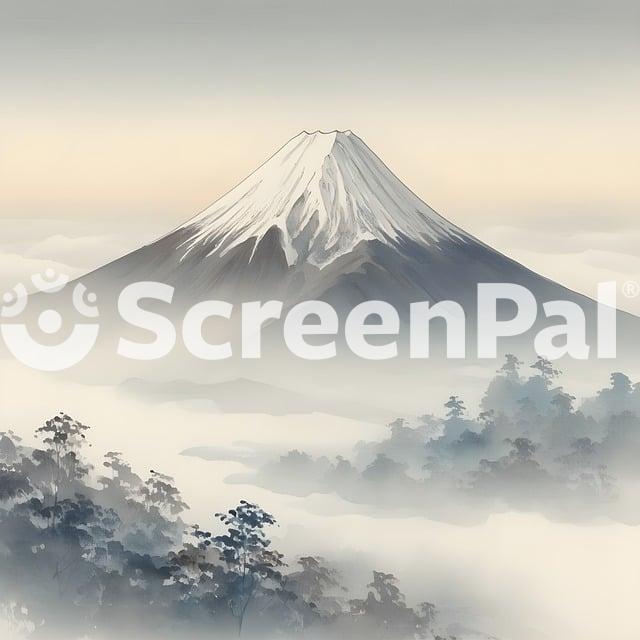 Mount Fuji Japan Nature Volcano