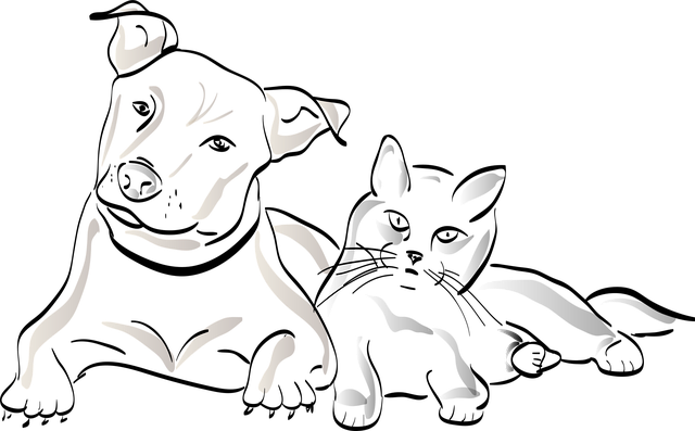 Dog Cat Domestic Animal Silhouette