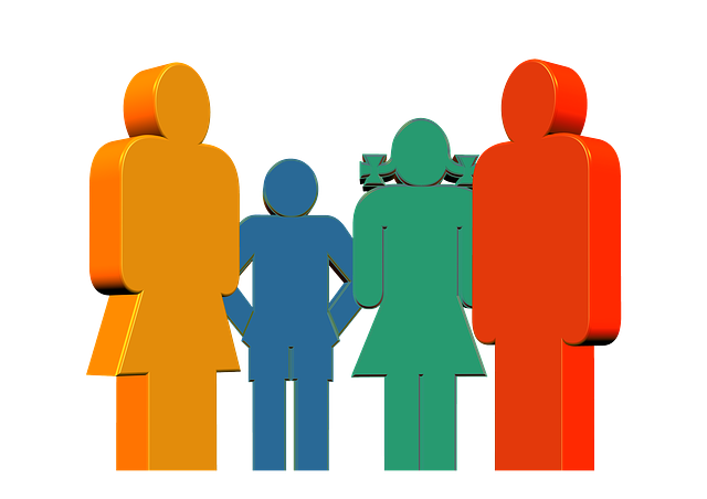 Family Father Mother Child Girl