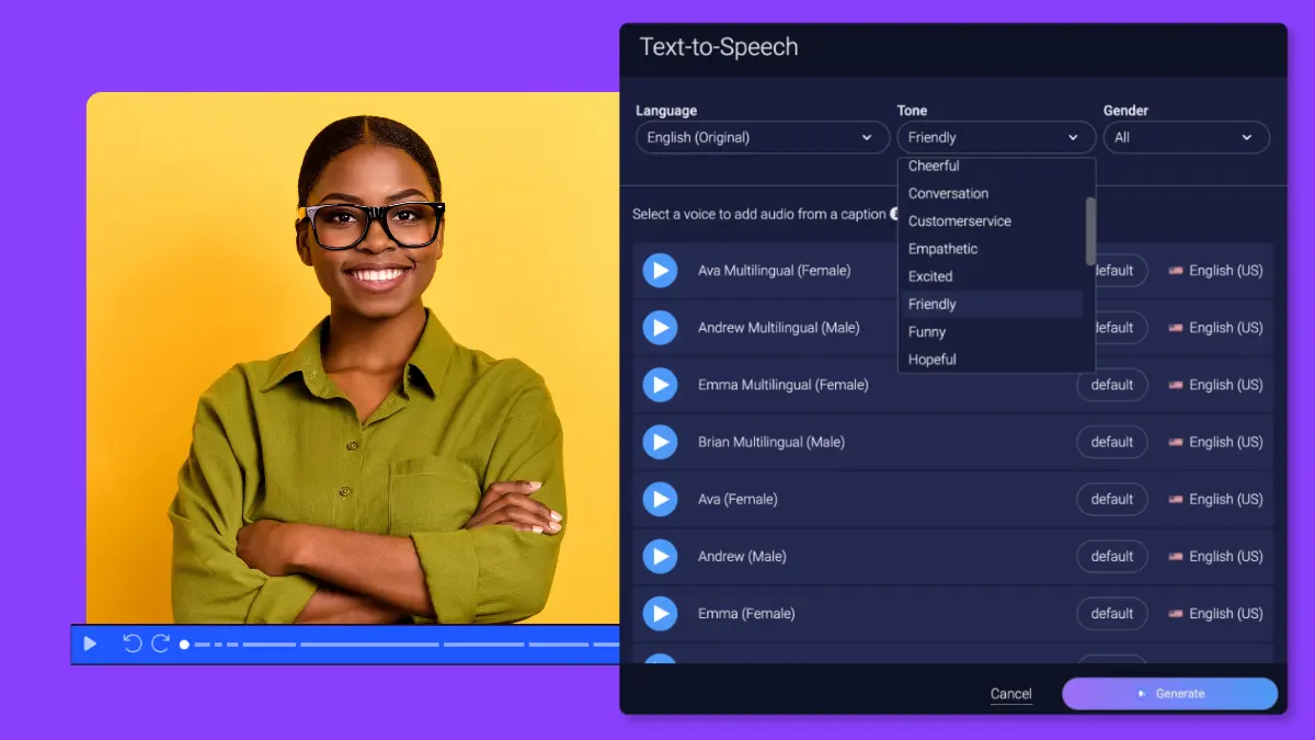 New: Speed up creation and reach a global audience with AI